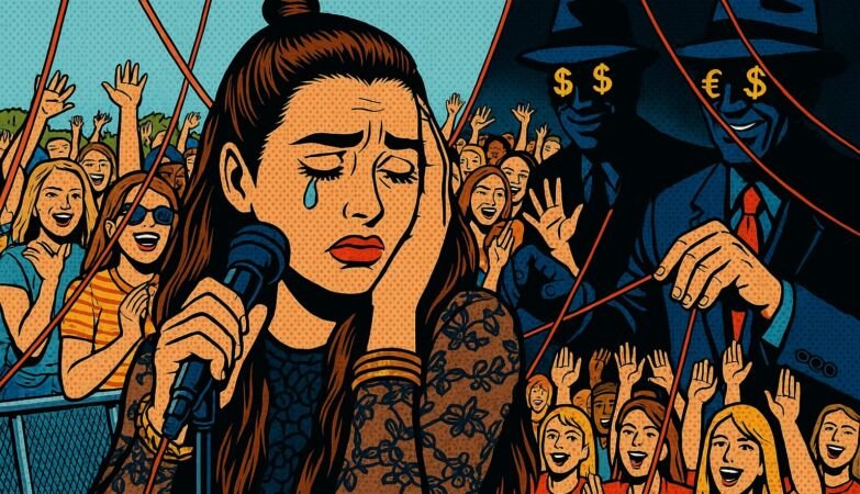Mirella vaikuttaa palaneen loppuun musiikkibisneksen syövereissä.