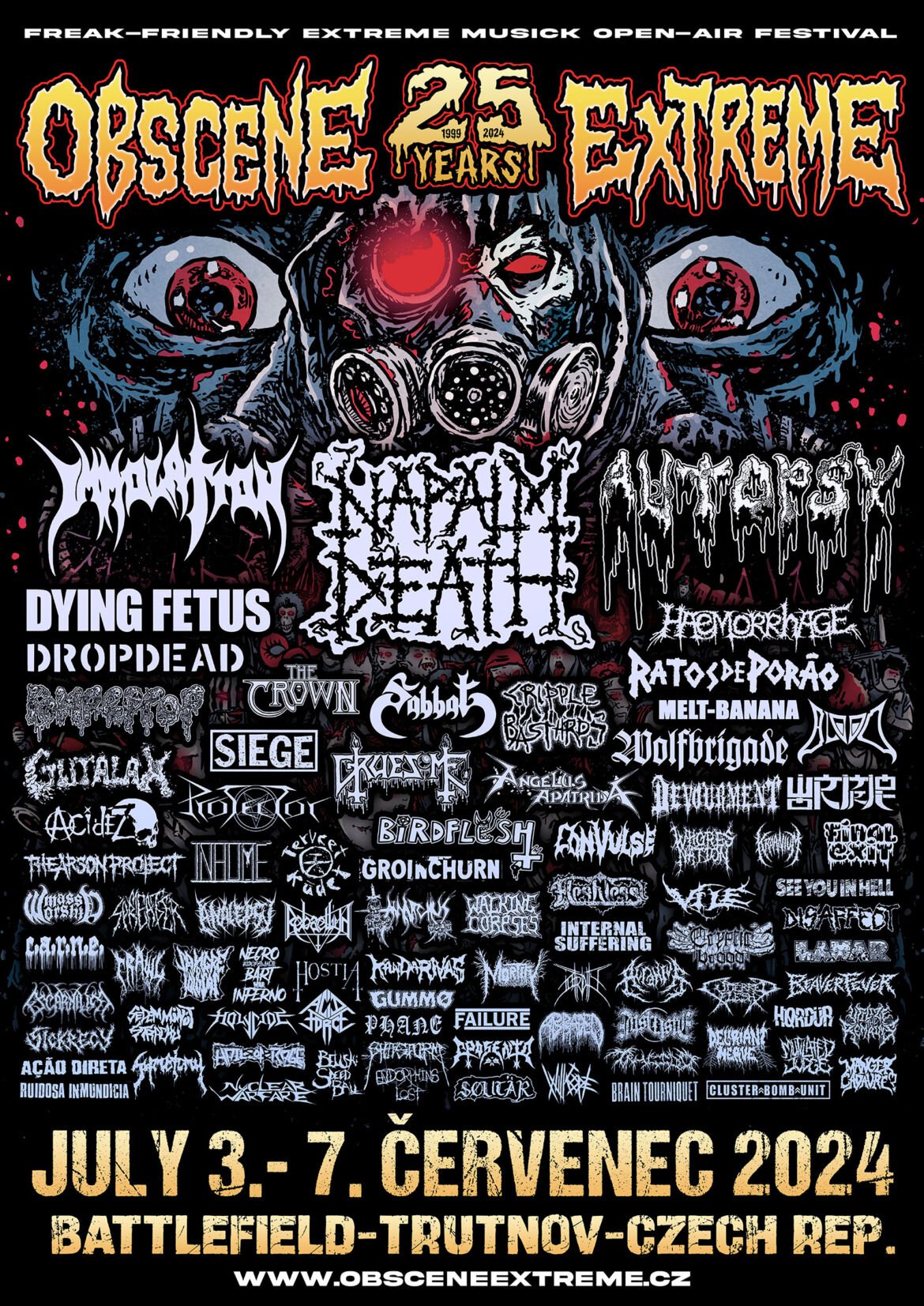 “Play always on maximum” – this is how you get to play on Obscene Extreme Festival in Czech