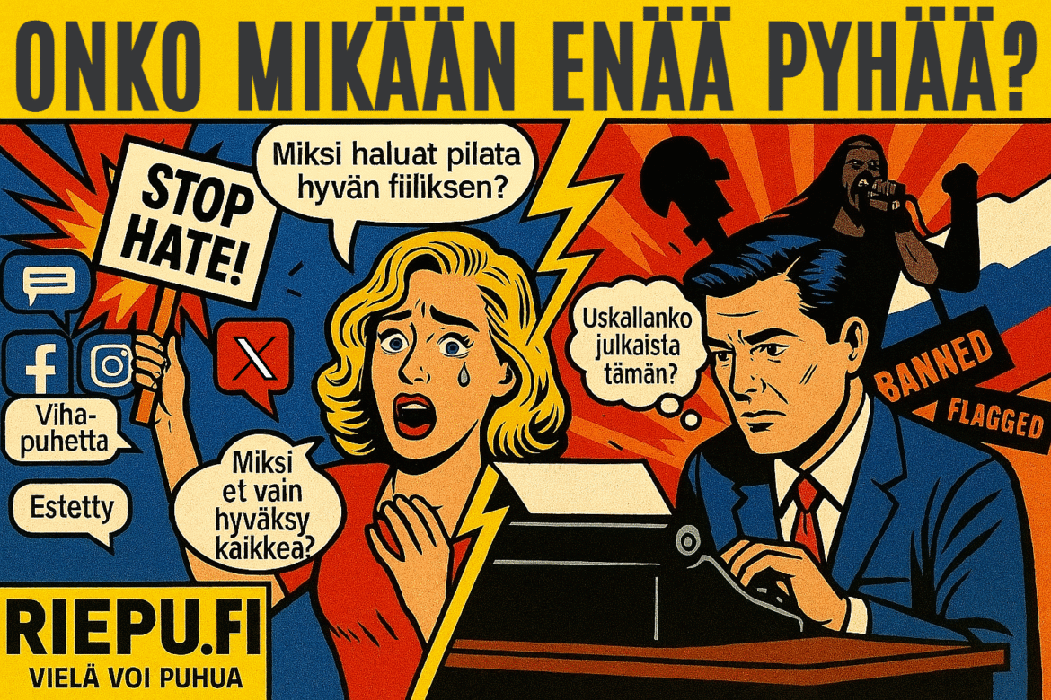 Rajaton suvaitsevaisuus – hyve, tabu vai kansantauti?
